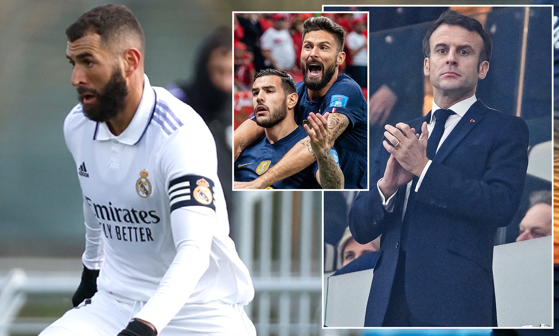 Bezema là ngôi sáng giá nhất không thể thi đấu của đội tuyển Pháp do chấn thương.