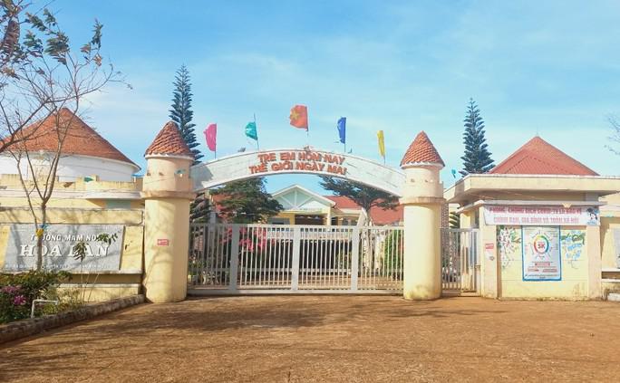 Bà Đỗ Thị Oanh, hiệu trưởng Trường Mầm non Hoa Lan, có hàng loạt sai phạm