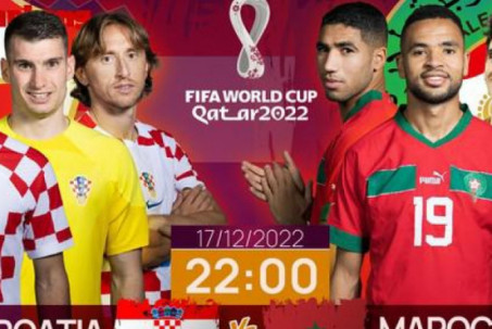 Tranh hạng Ba World Cup 2022: Tương quan trước trận Croatia - Morocco, 22 giờ 17/12