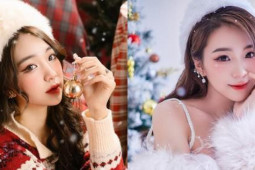 Bạn trẻ - Cuộc sống - Nhan sắc ngọt ngào của nữ sinh Đại học Vinh trong bộ ảnh đón Giáng sinh