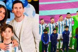Thế giới - Con trai Messi viết thông điệp xúc động trước trận chung kết World Cup 2022
