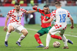 Bóng đá - Video highlight Croatia - Morocco: Đỉnh cao "không chiến", tuyệt phẩm "cầu vồng"