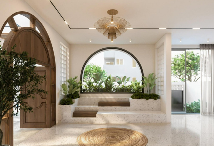 Vân Trang muốn tìm được sự thư thái, dễ chịu
và tách biệt hoàn toàn khỏi công việc mỗi khi về nhà.