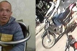 Pháp luật - Hà Nội: Bắt giữ đối tượng đi xe máy giật dây chuyền của người đi đường