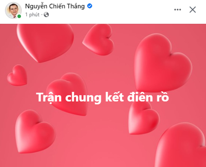 Chiến Thắng cảm thấy khó tin và gọi đây là "Trận chung kết điên rồ"