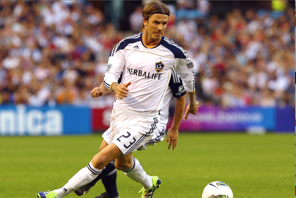 David Beckham là cầu thủ được đánh giá cao.