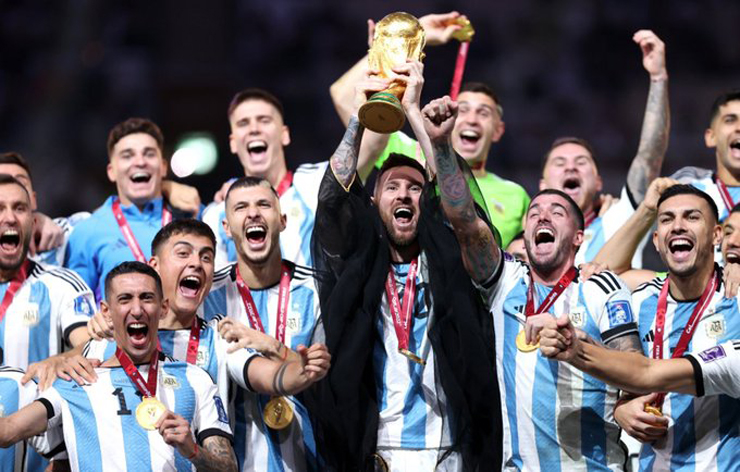 Messi cùng đồng đội vô địch World Cup 2022