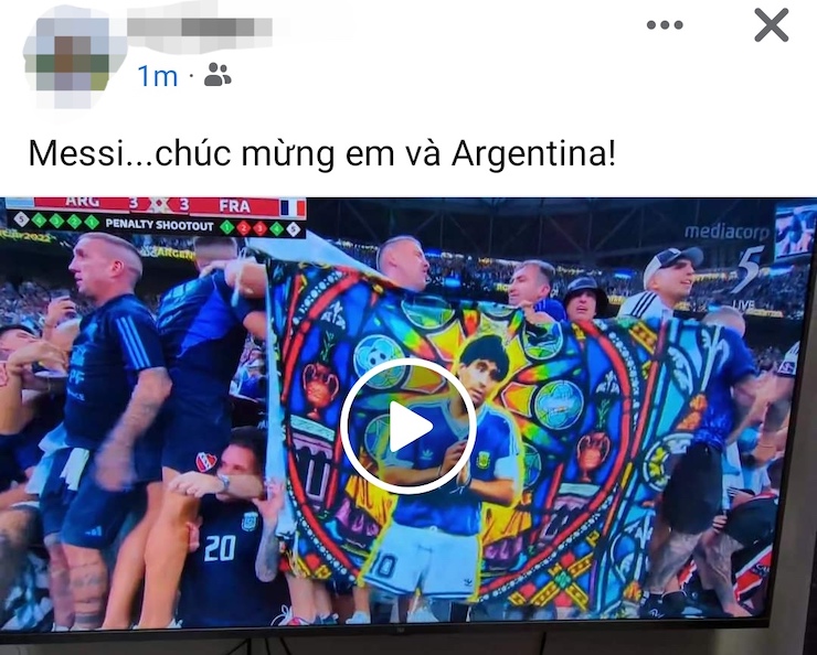 Lionel Messi cùng Argentina vô địch World Cup 2022: Dân mạng ngất ngây - 10