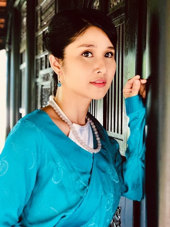 Thảo Trang trong phim "Nghiệp sinh tử".