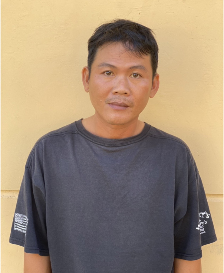 Nguyễn Minh Thảo tại cơ quan điều tra - Ảnh do công an cung cấp