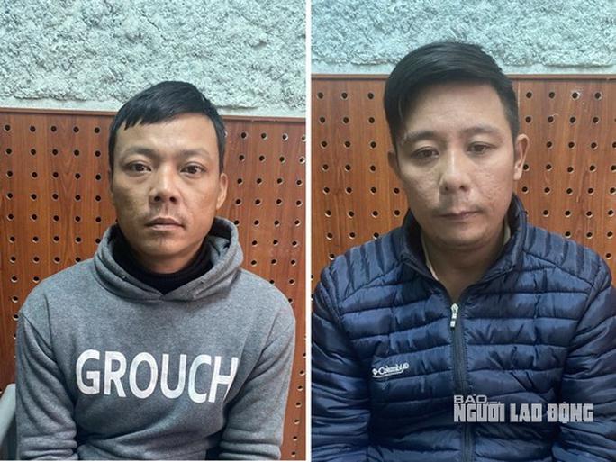 Nguyễn Sơn (phải) và Phạm Ngọc Chiến (trái)