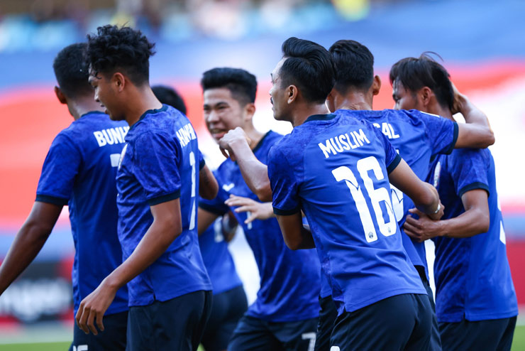 Campuchia sớm lấy lại lợi thế dẫn bàn so với Philippines