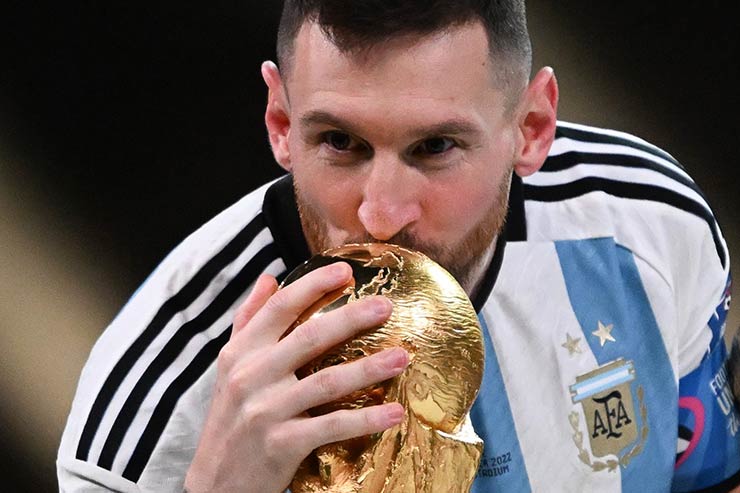 Giấc mơ của Messi đã thành sự thật