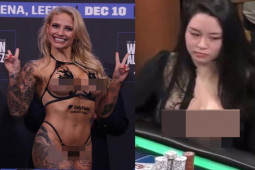 Thể thao - Mặc đồ xuyên thấu, lộ cả "vòng 1": Hai kiều nữ thể thao bị chỉnh đốn