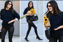 Thời trang - "Nàng mẫu đắt giá nhất thế giới" diện quần tất theo cách không giống ai vẫn được khen