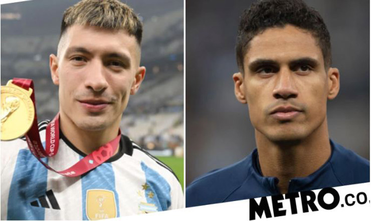 Hai trung vệ Lisandro Martinez và Raphael Varane được nghỉ ngơi sau trận chung kết World Cup 2022 vừa qua