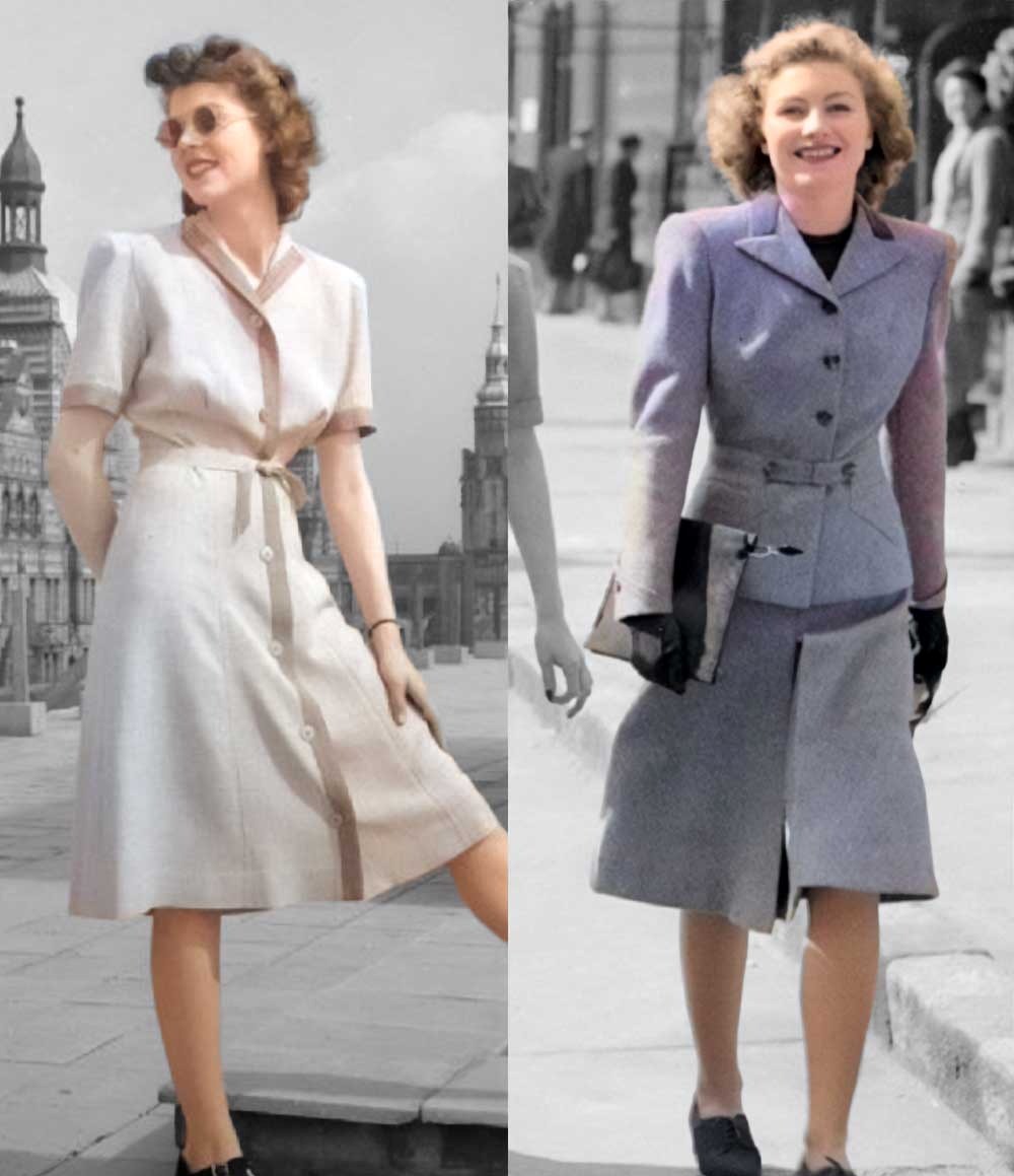 Những phong cách làm nên tên tuổi của thời trang thập niên 1940 - 1