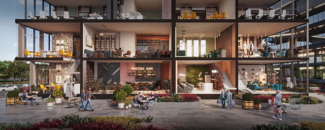 Shophouse Astral City được thiết kế sang trọng, hiện đại, đáp ứng nhu cầu “kép” vừa kinh doanh, vừa cho thuê hiệu quả