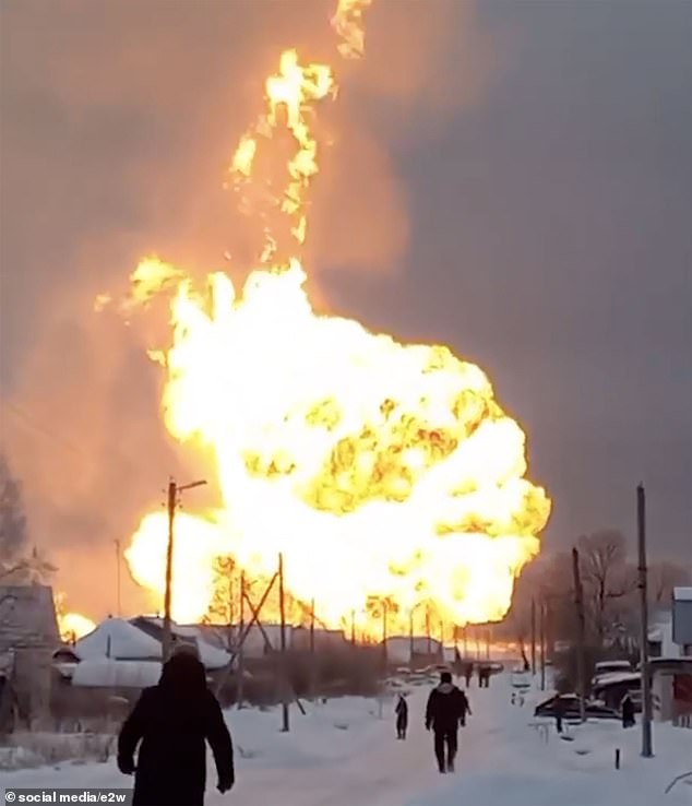 Vụ nổ đường ống khí đốt Nga xảy ra vào ngày 20/12.