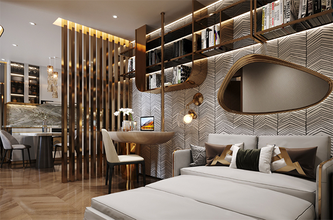 Nguồn nhu cầu thuê lớn tới từ cộng đồng chuyên gia từ Hàn Quốc, Đài Loan, Trung Quốc mở ra cơ hội sinh lời cùng căn hộ 1+ Diamond Crown Hai Phong.