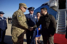 Thế giới - Chi tiết hành trình dài tới Mỹ của Tổng thống Ukraine Zelensky