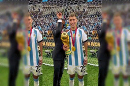 Thế giới - Là một đầu bếp, vì sao "thánh rắc muối" được xuống sân chèo kéo Messi, hôn cúp vàng FIFA?