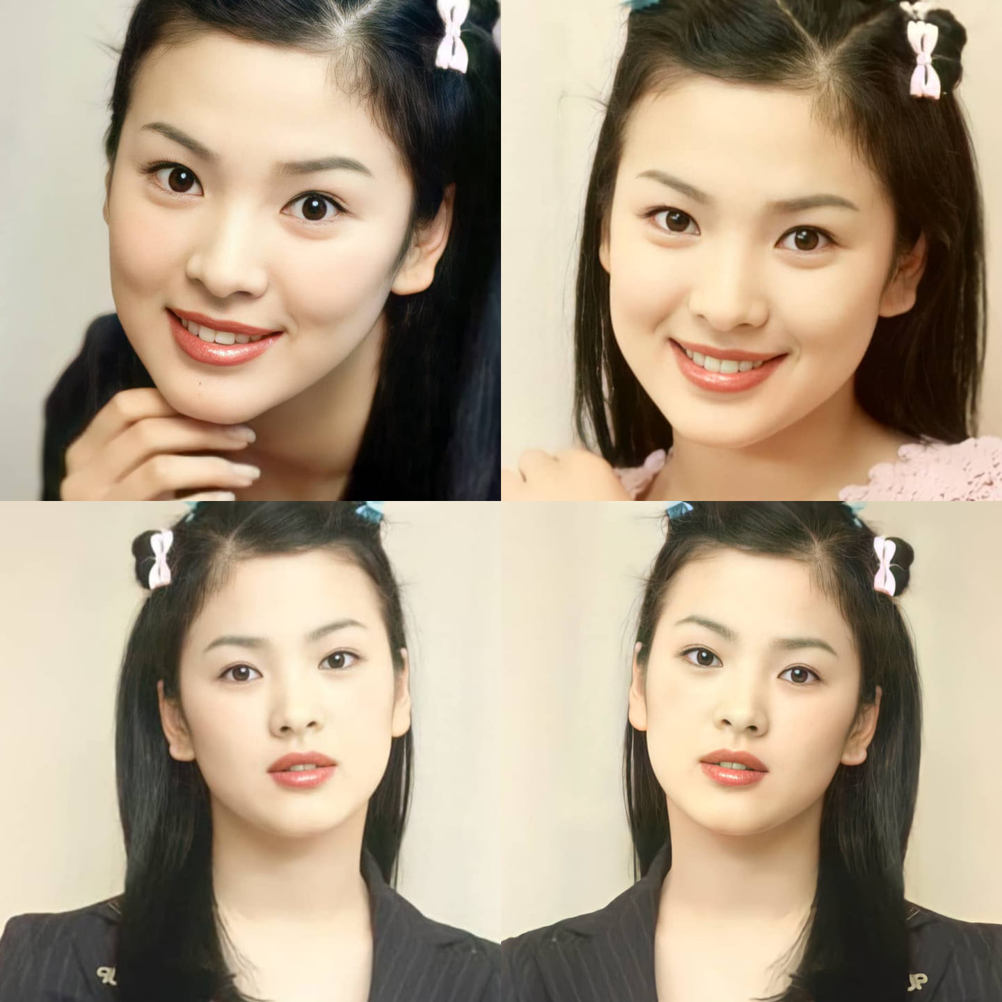 Không mấy ai phủ nhận nét đẹp của Song Hye Kyo thời trẻ.