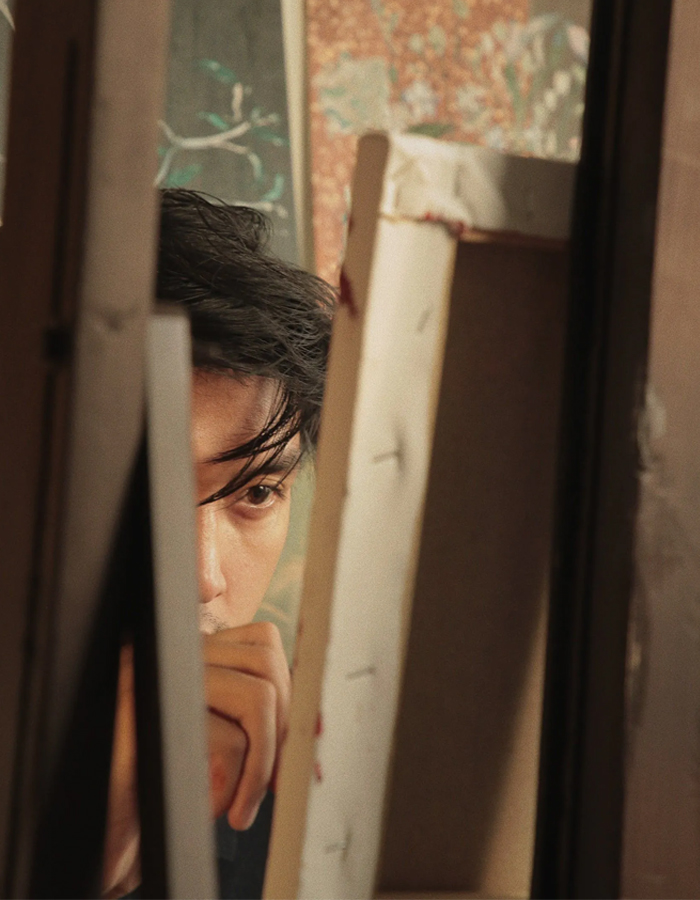 Theo đuổi đam mê hội họa giúp Quang Đại có thêm nhiều cảm hứng mới lạ.