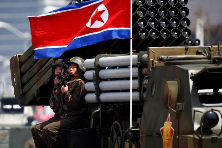 Triều Tiên nhiều lần lên tiếng phủ nhận giao dịch vũ khí với Nga. Ảnh: CNN