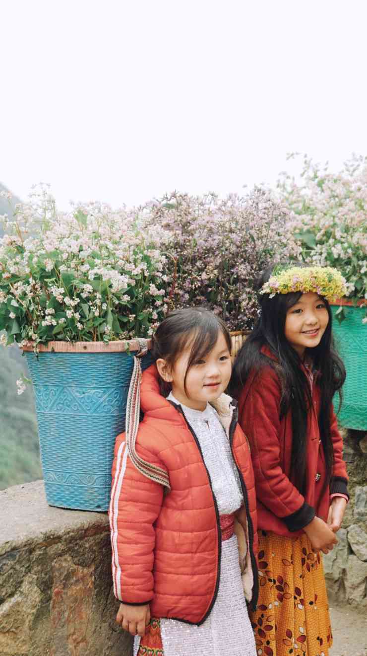 Những em nhỏ Hà Giang...