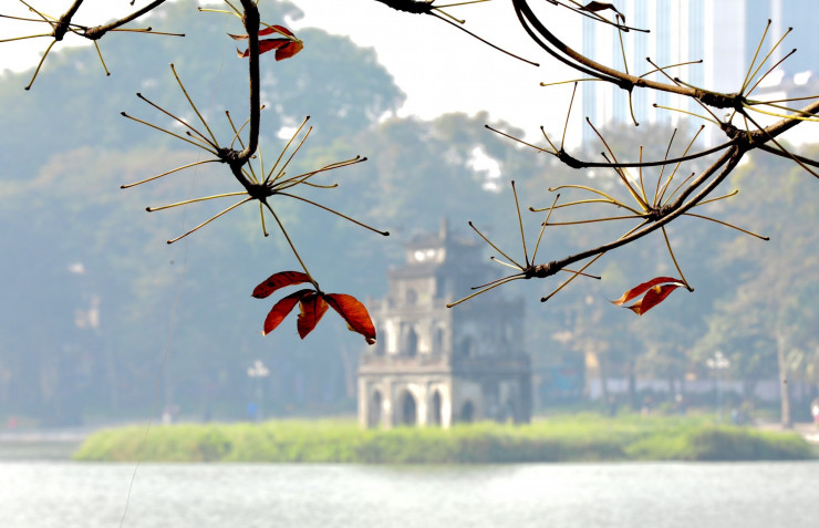 Xao xuyến vẻ đẹp Hồ Gươm khoảnh khắc giao mùa - 7
