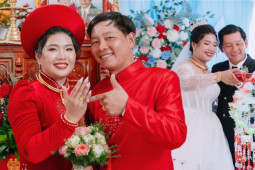 Bạn trẻ - Cuộc sống - Cuộc tình "chú cháu" của cô dâu 19 tuổi