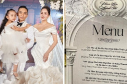 Ẩm thực - Thực đơn đám cưới Phan Hiển - Khánh Thi nghe đã muốn nếm thử