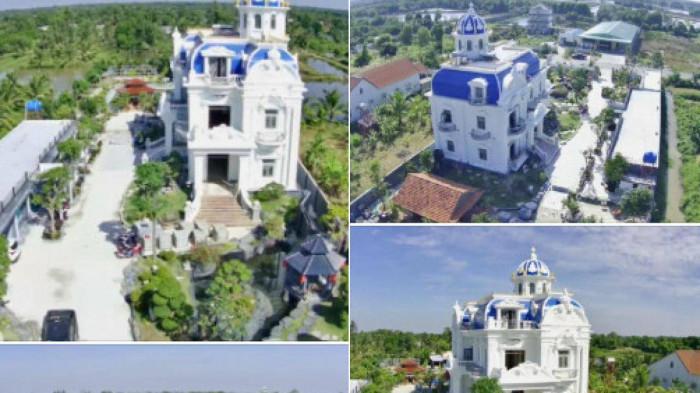 Hình ảnh về toà nhà được đăng tải trên mạng xã hội được cho là "đẹp nhứt Cà Mau luôn rồi". Ảnh: FB H.T.