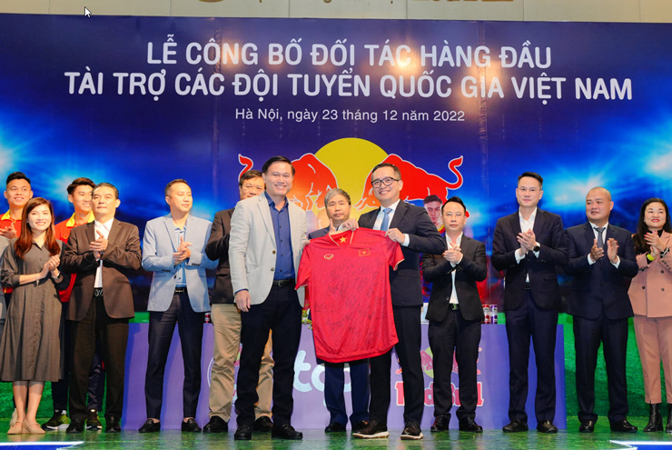 Lễ công bố đối tác tài trợ của liên đoàn bóng đá Việt Nam