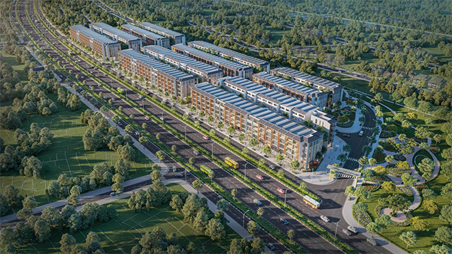 Phối cảnh tổng quan của dự án