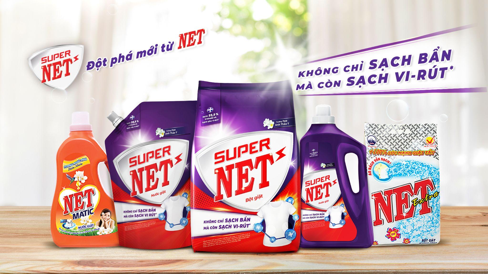 Với Super Net, mẹ yên tâm bảo vệ con khỏi 6 loại vi khuẩn thường tồn tại trên quần áo
