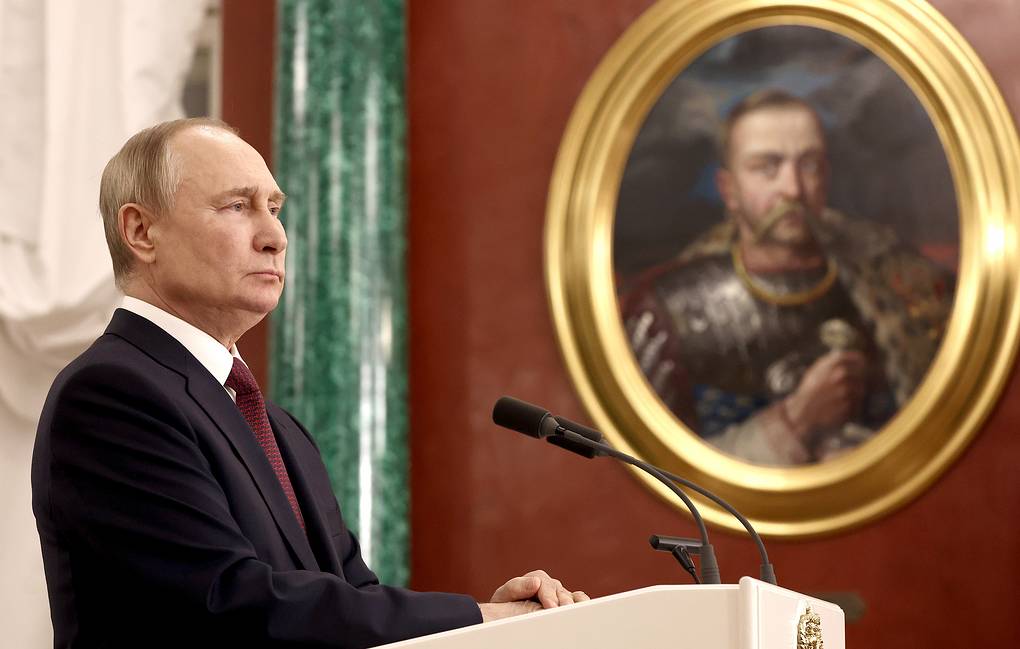 Tổng thống Nga Vladimir Putin.
