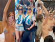 Mỹ nhân "trút xiêm y ở World Cup" trốn sang châu Âu vì sợ bị bỏ tù