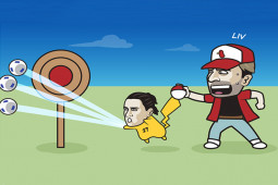 Tranh vui - Ảnh chế: "Thần gỗ" Darwin Nunez khiến HLV Klopp phải giật mình