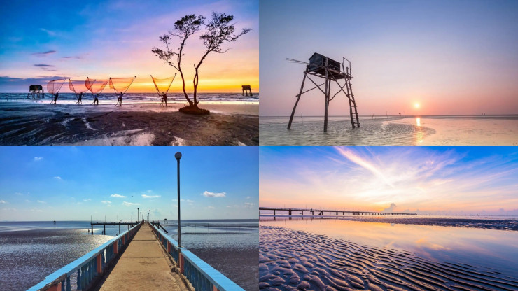 Vẻ đẹp siêu thực của biển Tân Thành. Ảnh: Shutterstock.