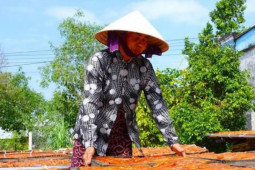 Mứt miền Tây hối hả vào Tết
