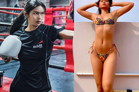 Hot girl Kim Hậu tay không chặt gỗ cùng mỹ nhân “đại náo” võ thuật 2022