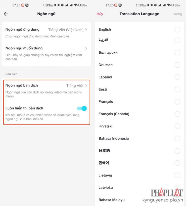 Cách bật tính năng dịch phụ đề trên TikTok - 2