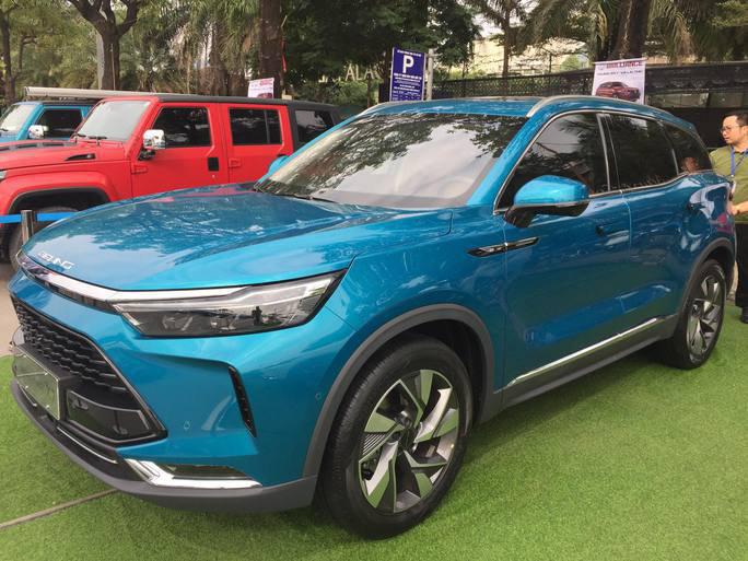 Một mẫu xe Trung Quốc được nhập về thị trường Việt Nam trong thời gian qua. Ảnh: M.Chiến