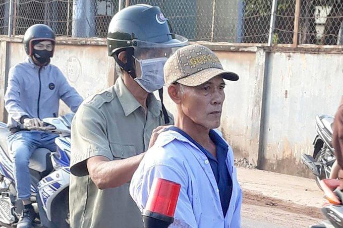Bùi Văn Minh lúc bị bắt