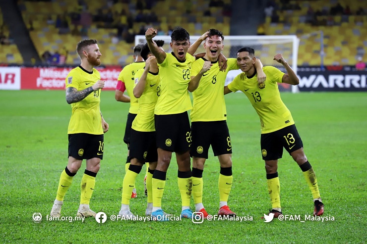 Malaysia toàn thắng cả 2 trận đầu tiên ở AFF Cup 2022