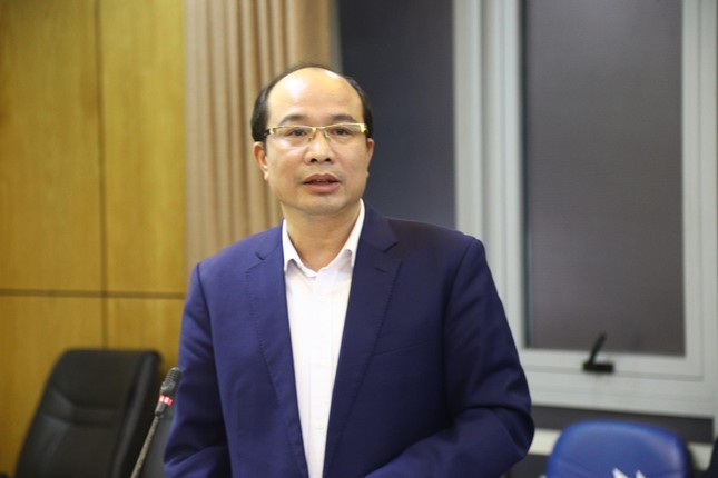 Ông Nguyễn Thắng Lợi tại buổi họp báo.