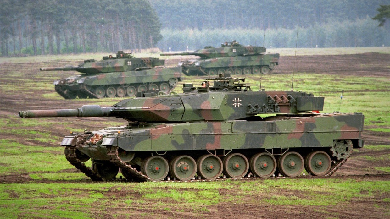 Leopard 2 là mẫu xe tăng chủ lực do Đức sản xuất.