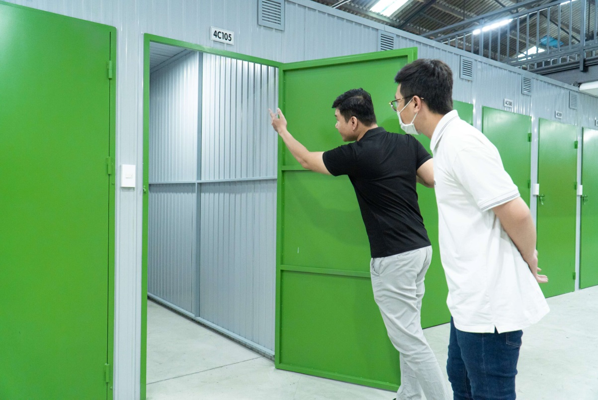 Kho tự quản cá nhân: giúp dọn dẹp ngôi nhà của bạn và mang những đồ vật không cần sử dụng thường xuyên gửi vào kho.